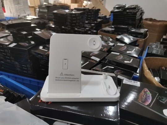 Chargeur sans fil pliable 4 - en - 1 à charge rapide 15w - KaoKao