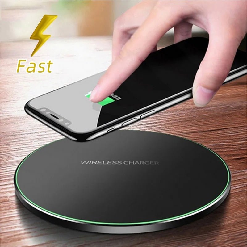 Chargeur sans fil pour iPhone, tapis de charge sans fil rapide pour Samsung, haute vitesse. - KaoKao