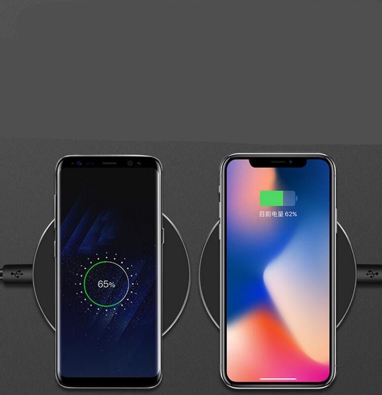 Chargeur sans fil pour iPhone, tapis de charge sans fil rapide pour Samsung, haute vitesse. - KaoKao