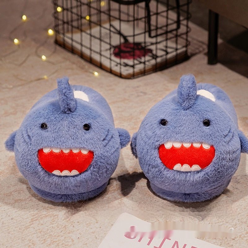 Chaussons d'intérieur chauds en forme d'animaux de dessin animé japonais. - KaoKao