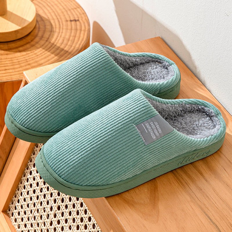 Chaussons en coton résistants à l'usure et antidérapants pour intérieur. - KaoKao