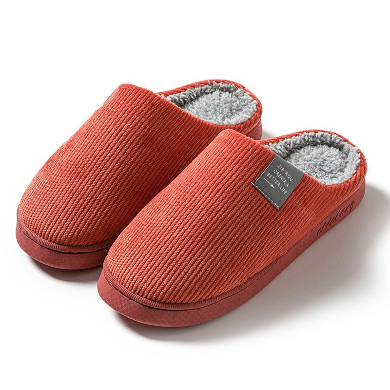 Chaussons en coton résistants à l'usure et antidérapants pour intérieur. - KaoKao