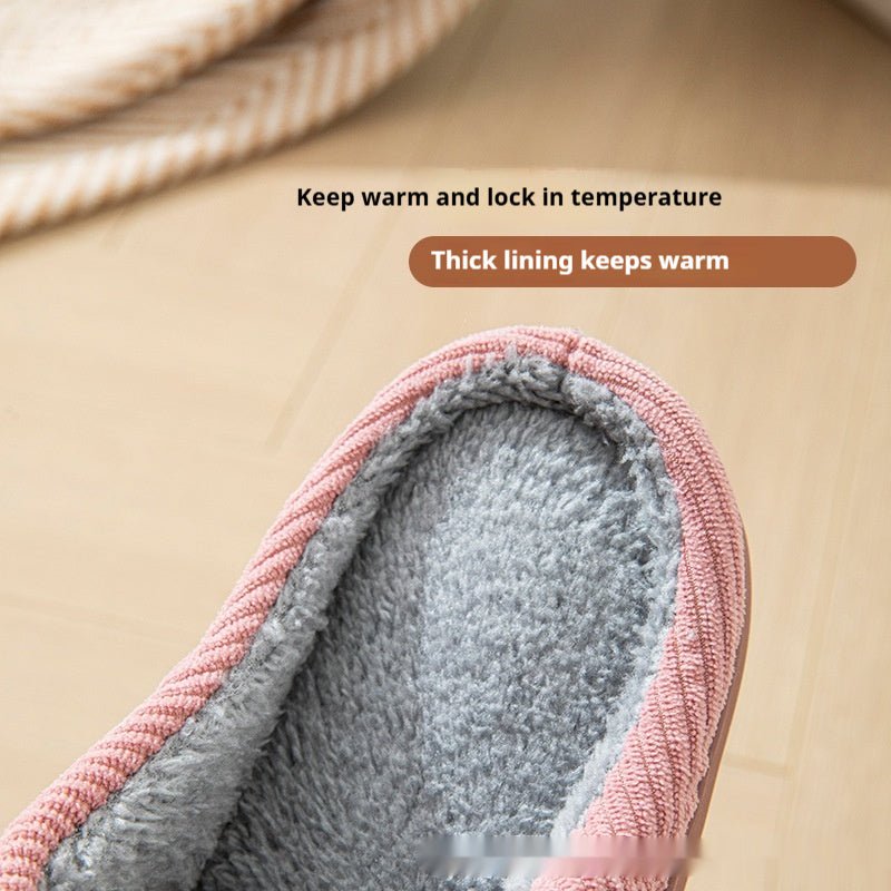 Chaussons en coton résistants à l'usure et antidérapants pour intérieur. - KaoKao