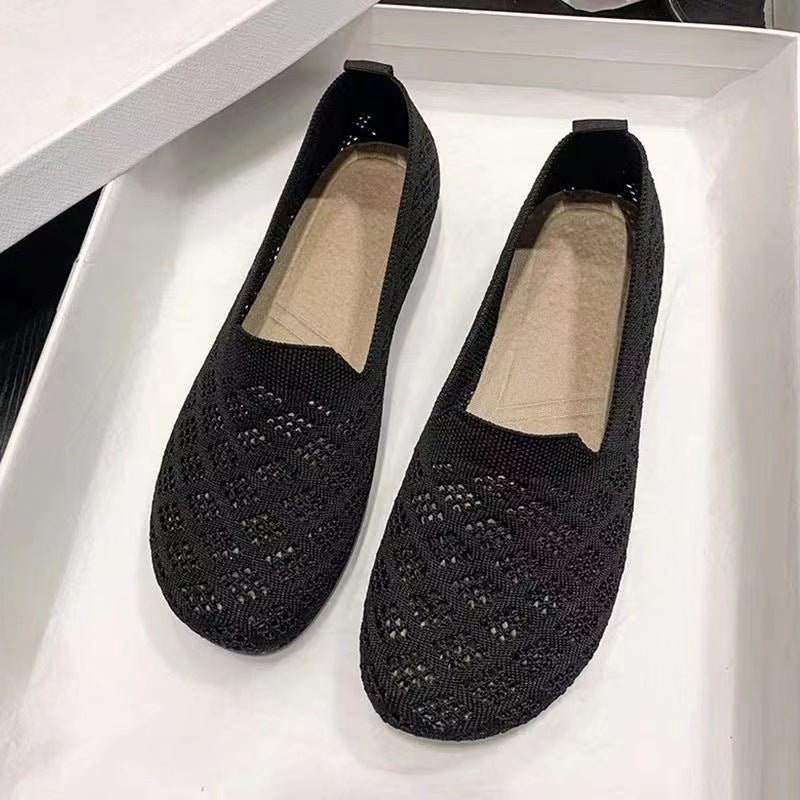 Chaussures décontractées pour femmes en maille respirante Slip - on Fly - kit - KaoKao