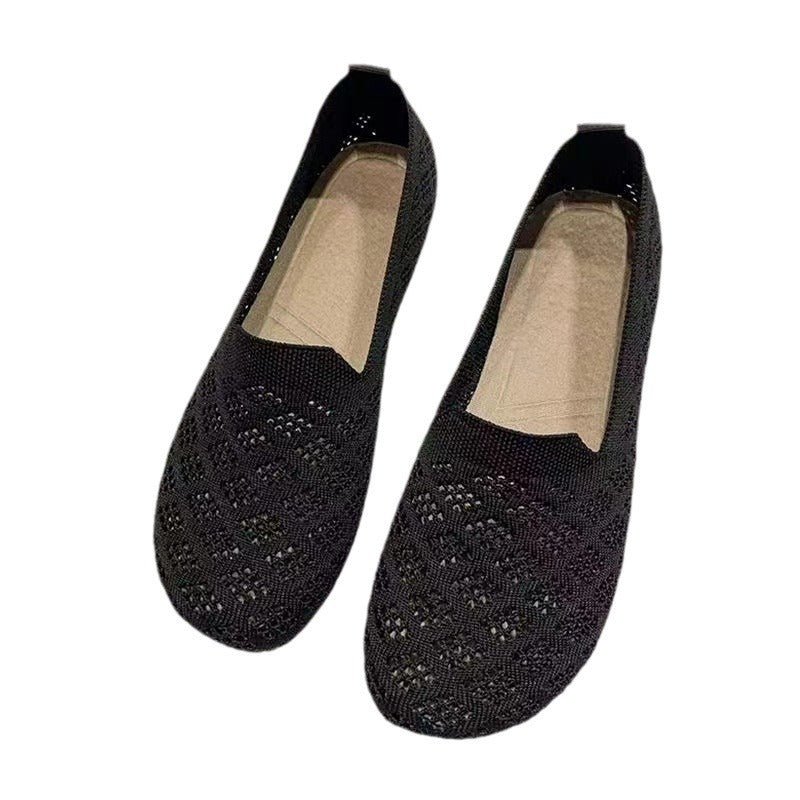 Chaussures décontractées pour femmes en maille respirante Slip - on Fly - kit - KaoKao
