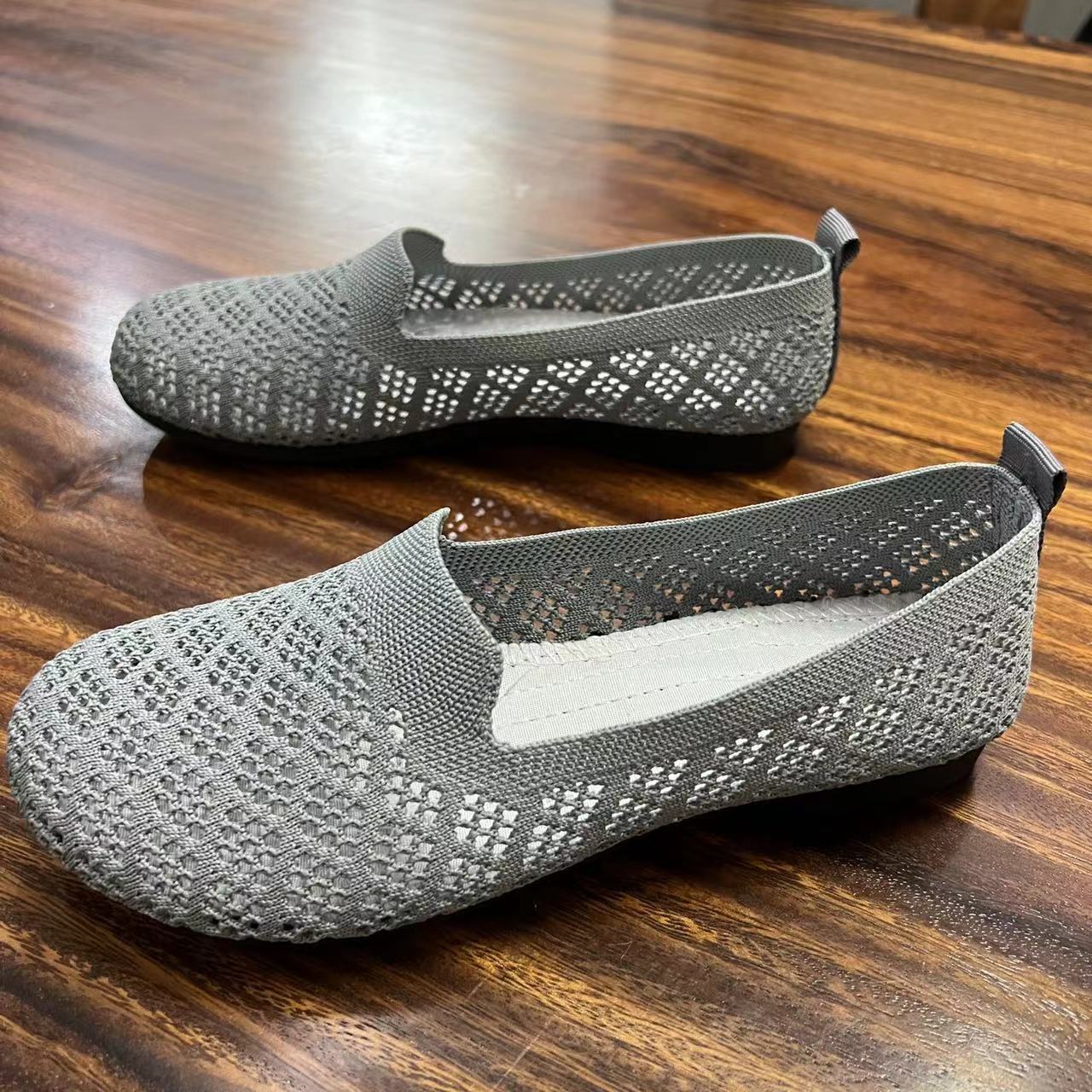 Chaussures décontractées pour femmes en maille respirante Slip - on Fly - kit - KaoKao