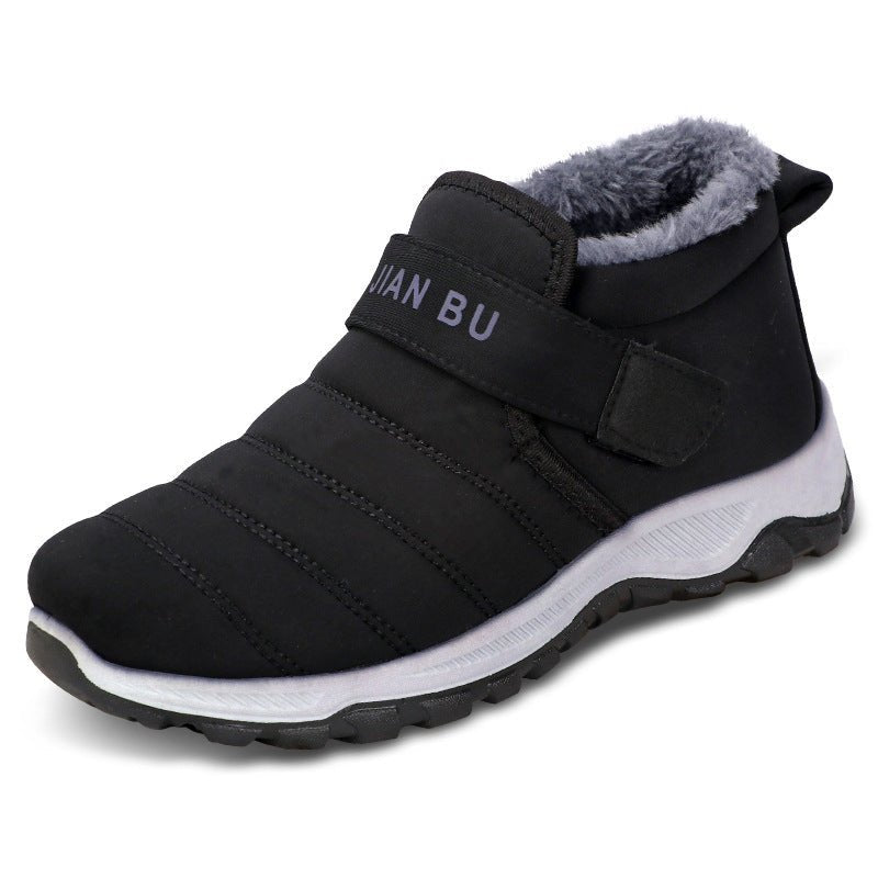 Chaussures en coton traditionnelles de Pékin pour hommes, doublées en polaire et épaissies. - KaoKao