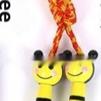 Corde à sauter pour enfants avec manche en bois de dessin animé - KaoKao