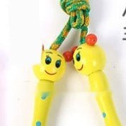 Corde à sauter pour enfants avec manche en bois de dessin animé - KaoKao