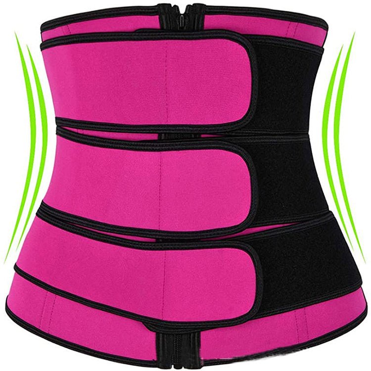 Corset amincissant pour femme, vêtement de sudation, gaine amincissante, 2 ou 3 ceintures - KaoKao