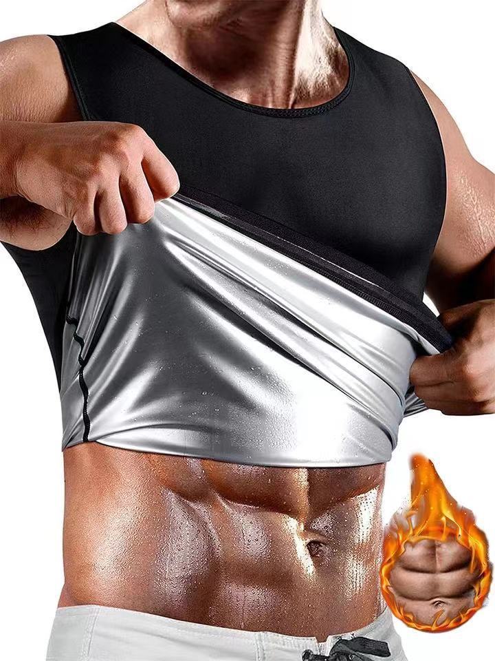 Corset de fitness pour homme, vêtement de maintien de la chaleur, gilet de sudation, body gainant - KaoKao