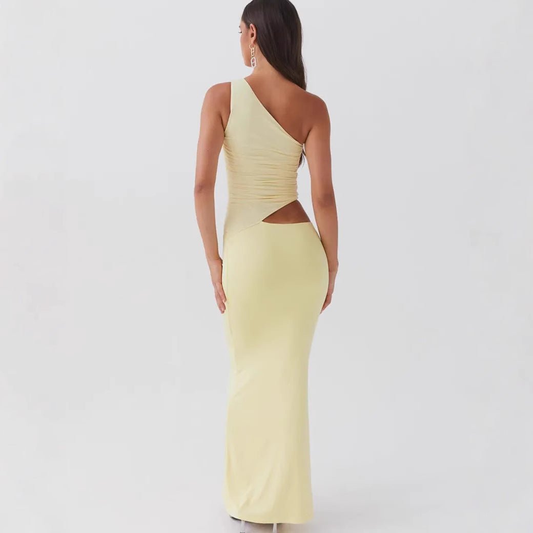Costume de couleur unie européen et américain, coupe ajustée, confortable et tendance pour femme - KaoKao