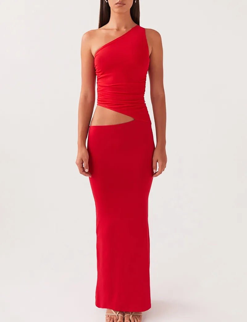 Costume de couleur unie européen et américain, coupe ajustée, confortable et tendance pour femme - KaoKao