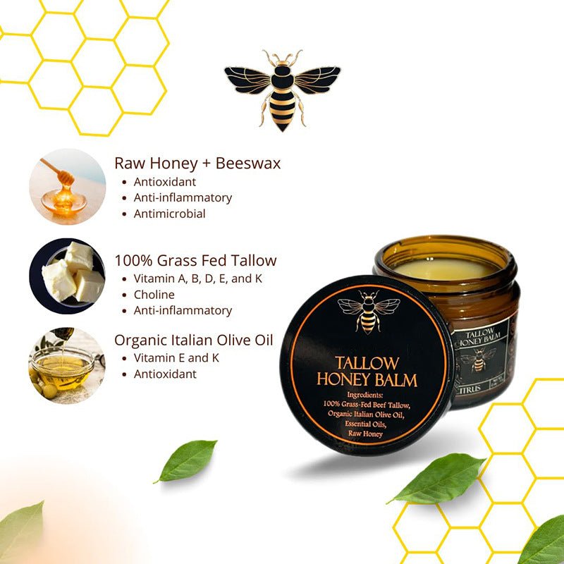 Crème hydratante au beurre et au miel Crème hydratante pour la peau Crème pour le corps - KaoKao