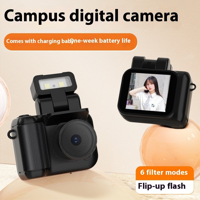 Appareil photo de voyage rétro portable et compact