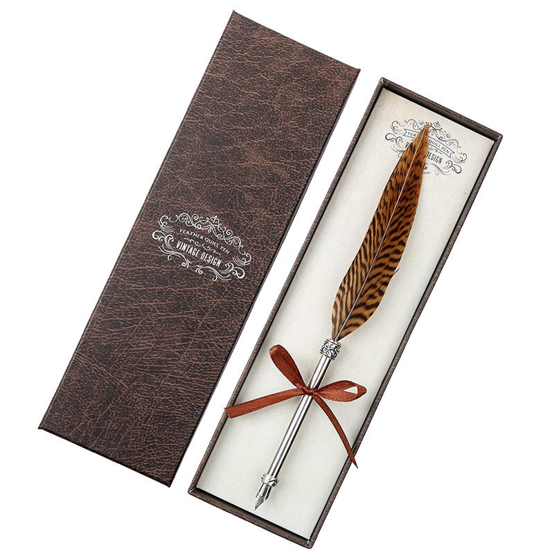 Coffret cadeau stylo plume rétro européen