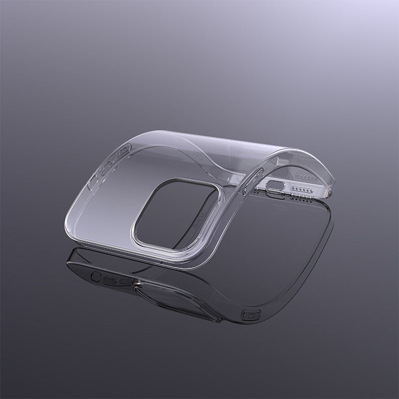 Coque de téléphone transparente en TPU, coque de téléphone haute pureté.