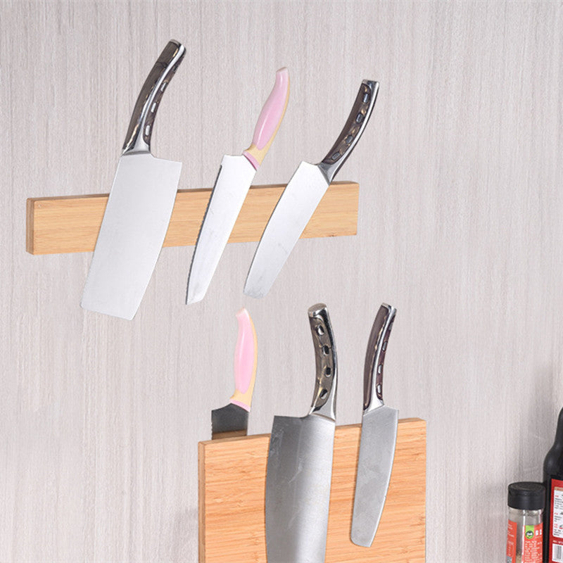 Porte-couteaux magnétique pour cuisine, rangement mural pour couteaux