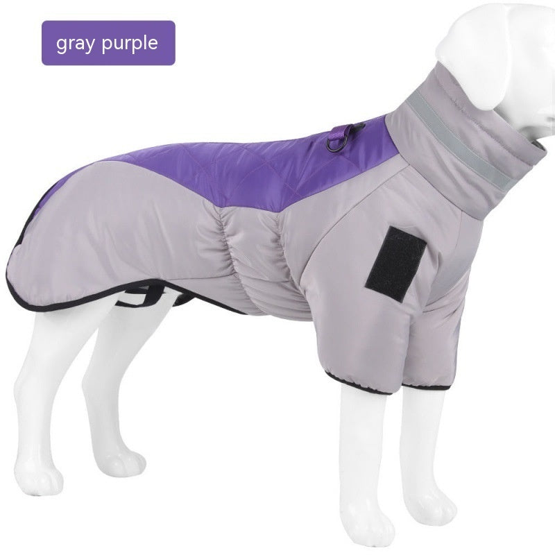 Nouveau manteau d'hiver pour chien, vêtements pour animaux de compagnie imperméables pour chiens de taille moyenne à grande, gilet pour chien chaud et épais, veste personnalisée pour labrador.