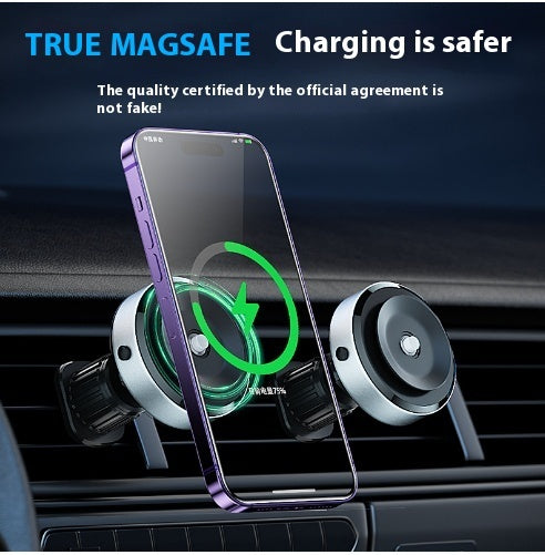 Support de téléphone mobile intelligent, support de voiture magnétique double face, support d'adsorption universel, adsorption par vide, stable pour téléphone.