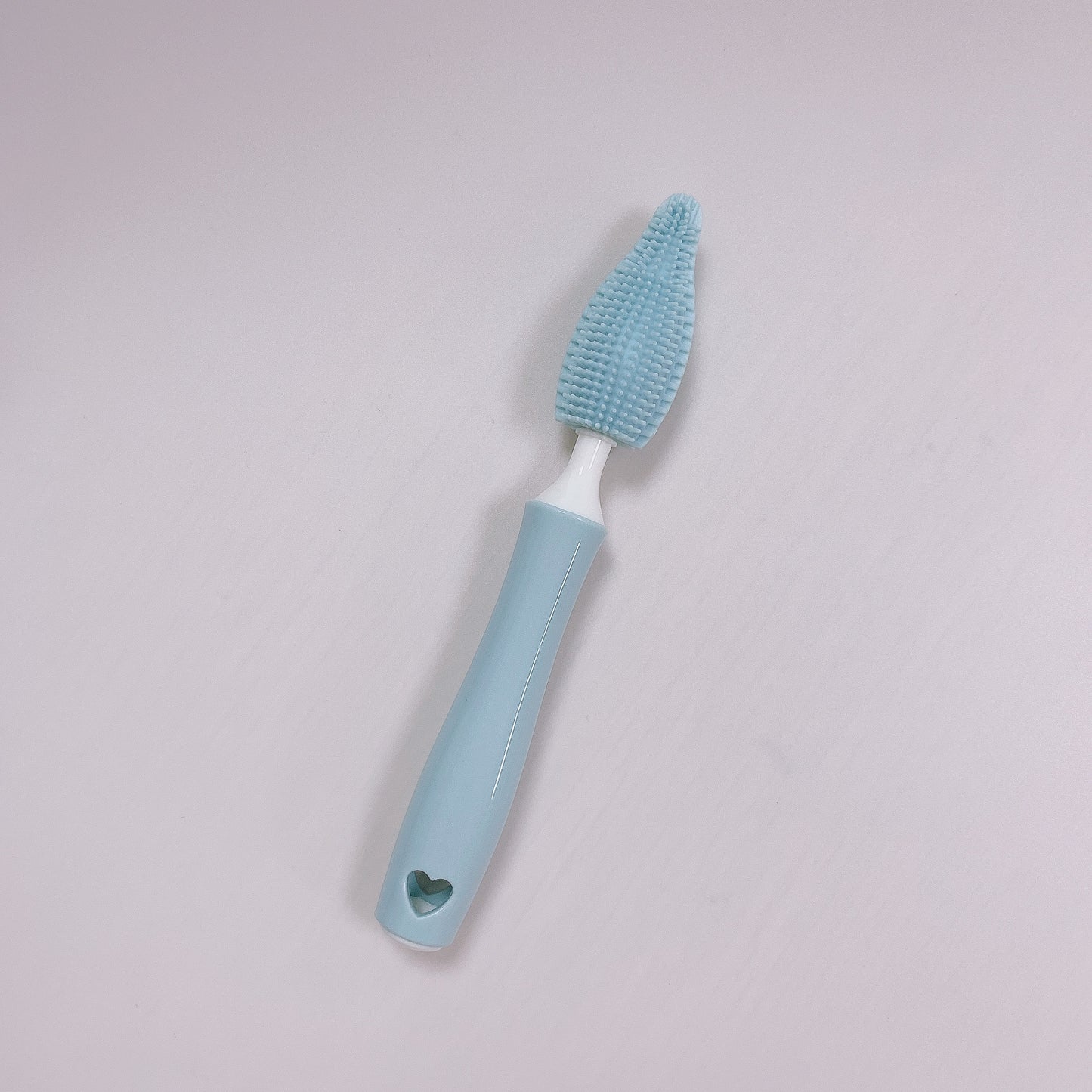 Brosse de nettoyage pour biberon en silicone pour bébé avec paille