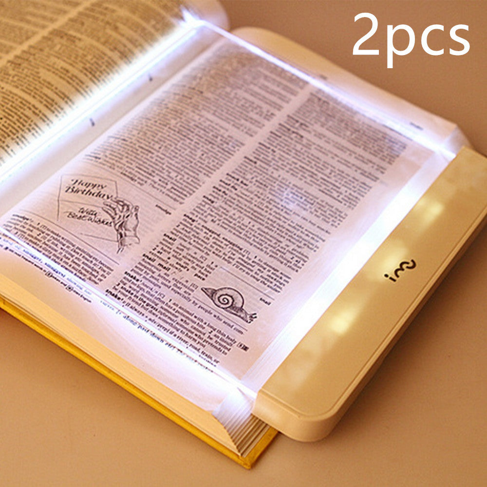 Lampe de lecture à LED dimmable, protection des yeux, lampe de livre en résine acrylique pour la lecture nocturne.