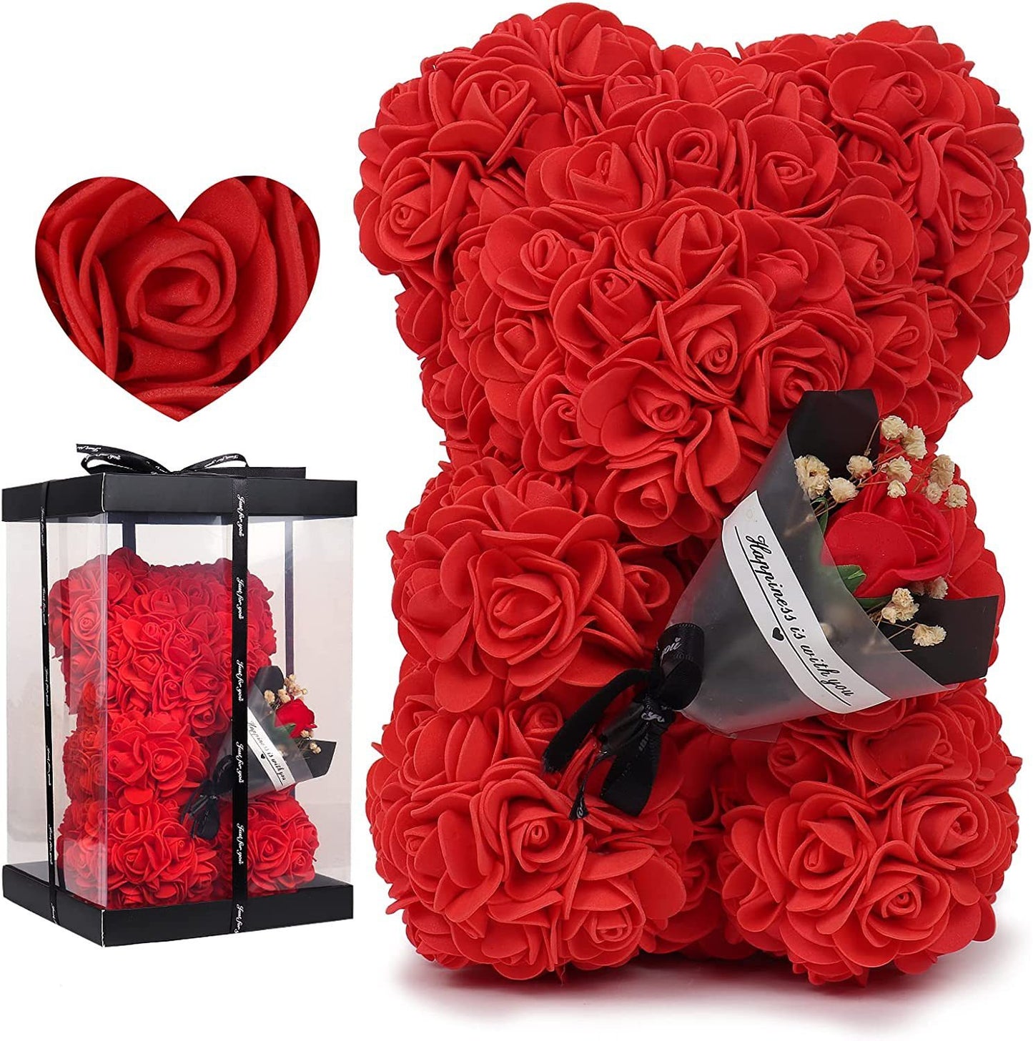 Rose préservée fleur fraîche cadeau d'anniversaire de Saint Valentin pour petite amie