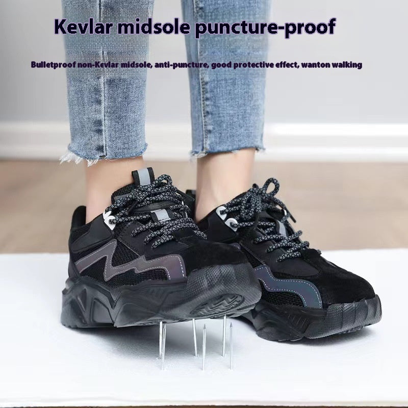 Chaussures de sécurité pour femmes à la mode et sûres.