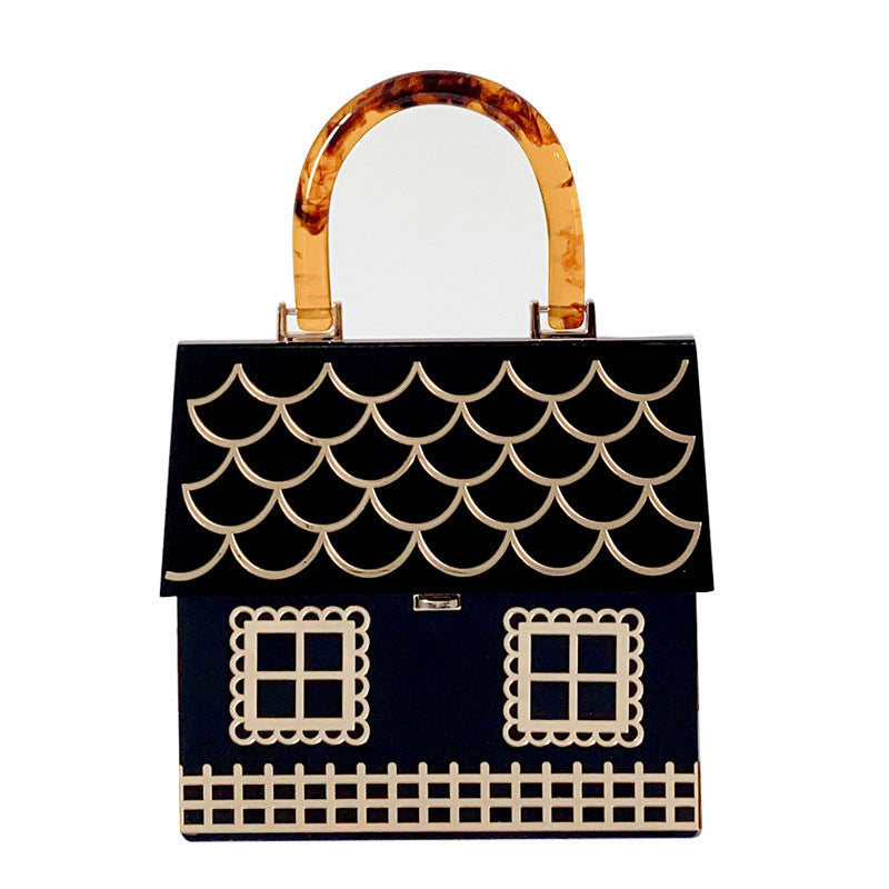 Nouveau sac à main en acrylique de grande capacité de haute qualité pour le dîner