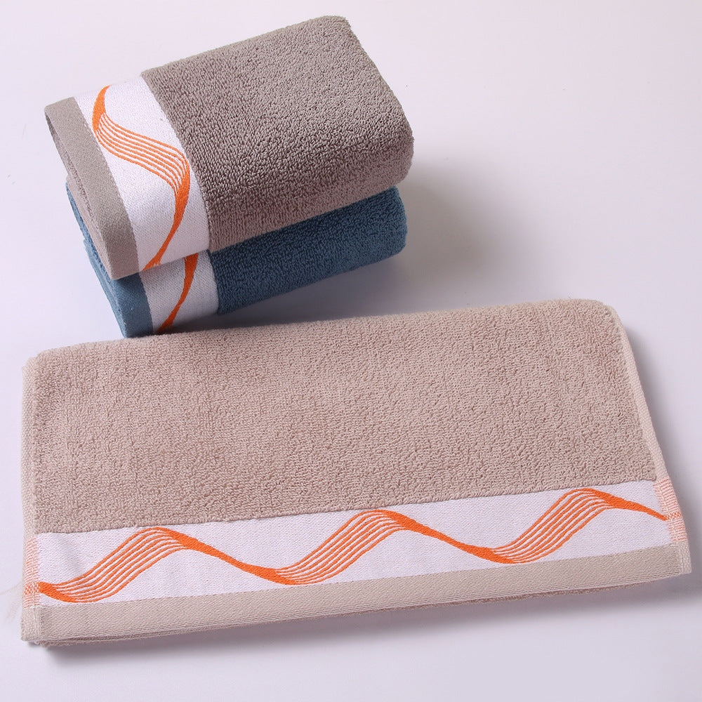 Serviette absorbante en coton épais avec cadeau pour les mains