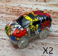 Jouet de course sur piste électrique assemblé pour enfants, simulation d'animaux, tyrannosaure, dinosaure, puzzle, cadeau pour garçon