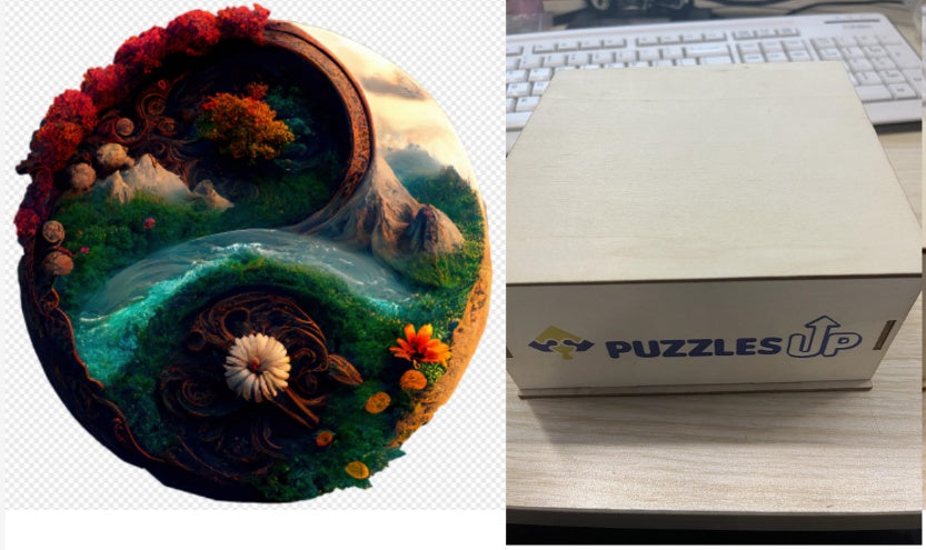 Puzzle animaux Puzzlesup A3 taille avec la boîte
