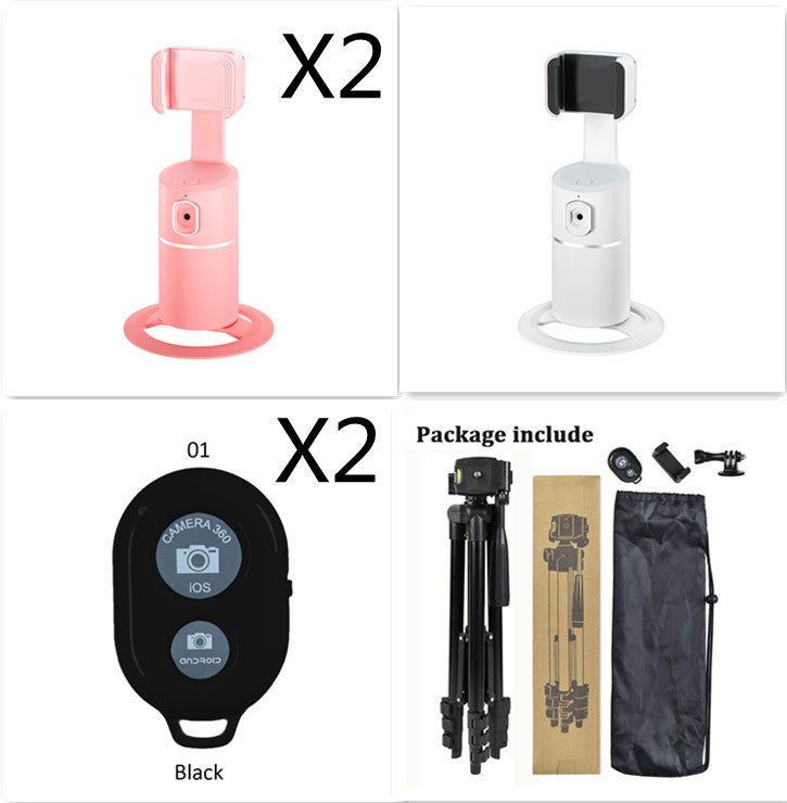 Support de diffusion en direct pour téléphone mobile avec suivi de reconnaissance faciale intelligente PTZ
