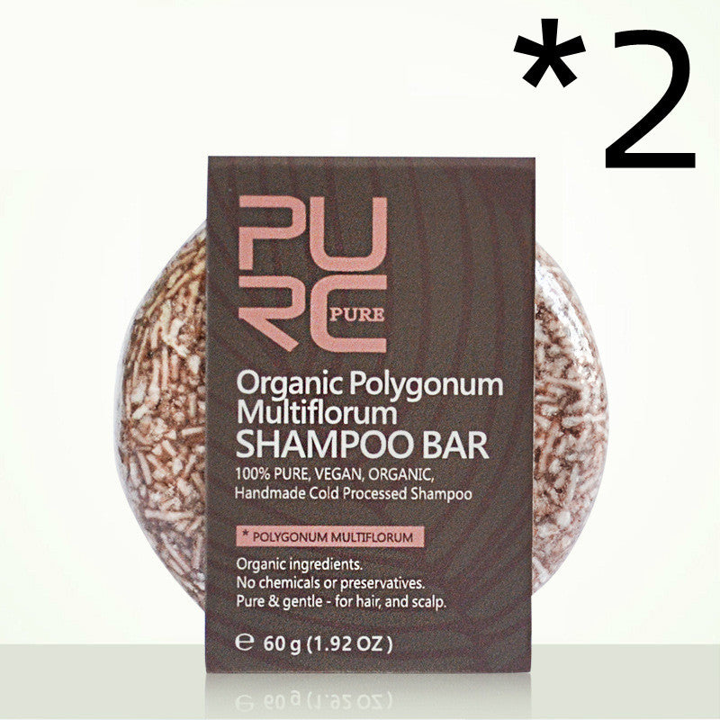 Savon Purc extrait à la main, antipelliculaire, savon artisanal nourrissant et anti-sébum, savon shampoing à la racine de fleur et au gingembre