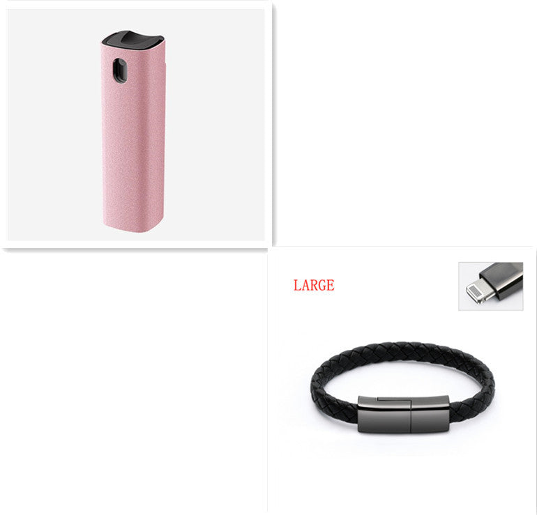 Kit de nettoyage d'écran pour téléphone et ordinateur 2 en 1 pour l'élimination de la poussière d'écran, ensemble de chiffons en microfibre.