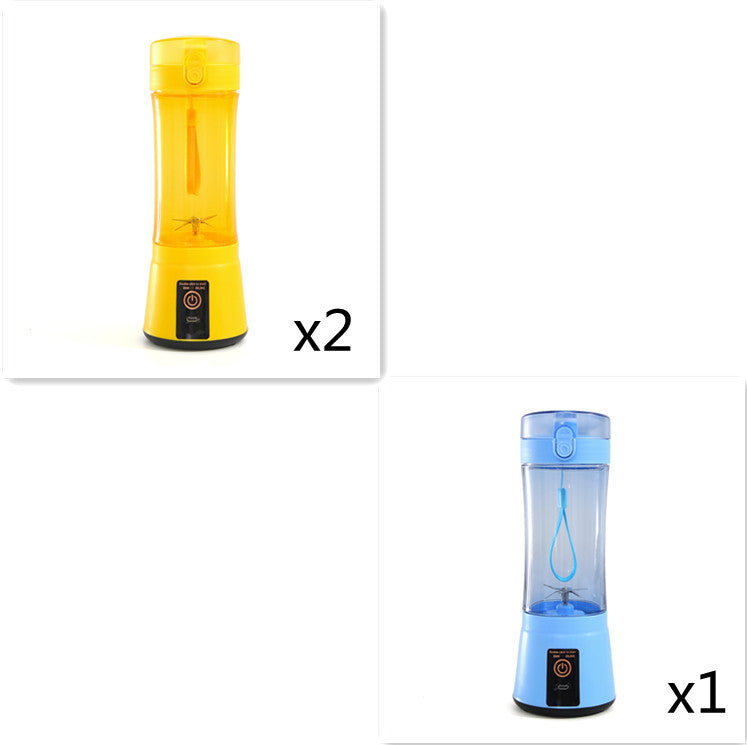 Extracteur de jus de fruits électrique portable sans fil, mixeur mini rechargeable par USB, machine à smoothie multifonction pour l'été, fournitures de cuisine.