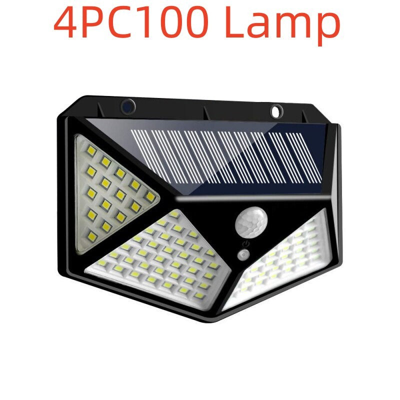 Applique murale solaire 100 LED