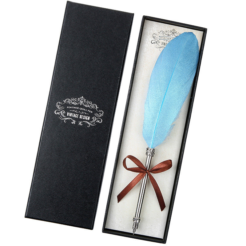 Coffret cadeau stylo plume rétro européen