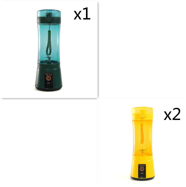 Extracteur de jus de fruits électrique portable sans fil, mixeur mini rechargeable par USB, machine à smoothie multifonction pour l'été, fournitures de cuisine.