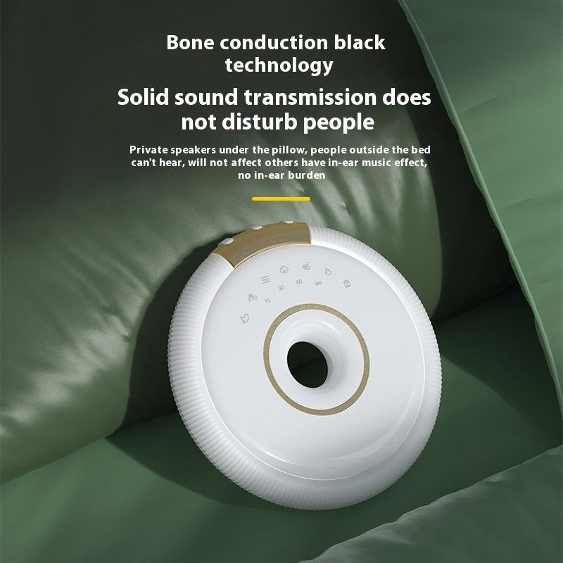 Mini haut-parleur Bluetooth à conduction osseuse, bruit blanc, améliore le sommeil