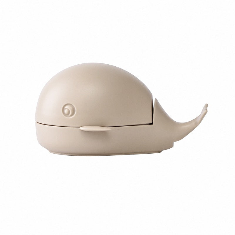 Brosse à linge mignonne en forme de petite baleine pour le nettoyage de la maison