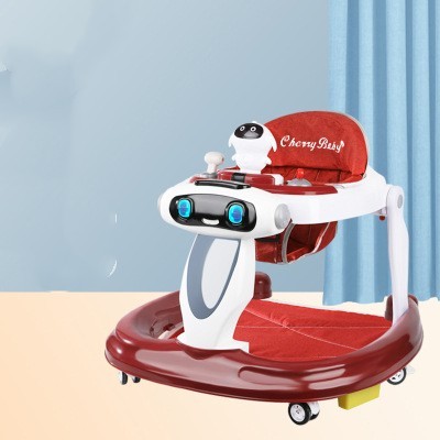 Pousseur pour bébé Anti-O-leg Pousseur multifonctionnel pour enfants Anti-renversement