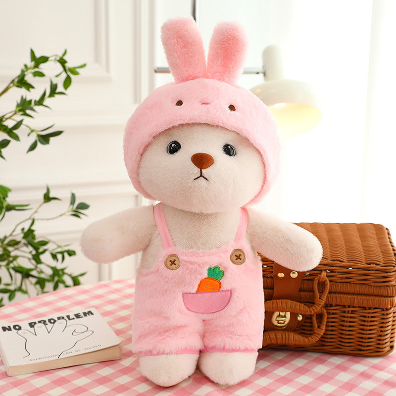Série d'ours habillés Cadeau d'anniversaire pour enfants Peluche mignonne