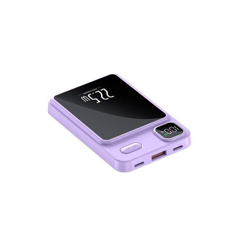Power Bank magnétique 20000 MA Grande capacité Charge rapide Power Mobile Cadeau