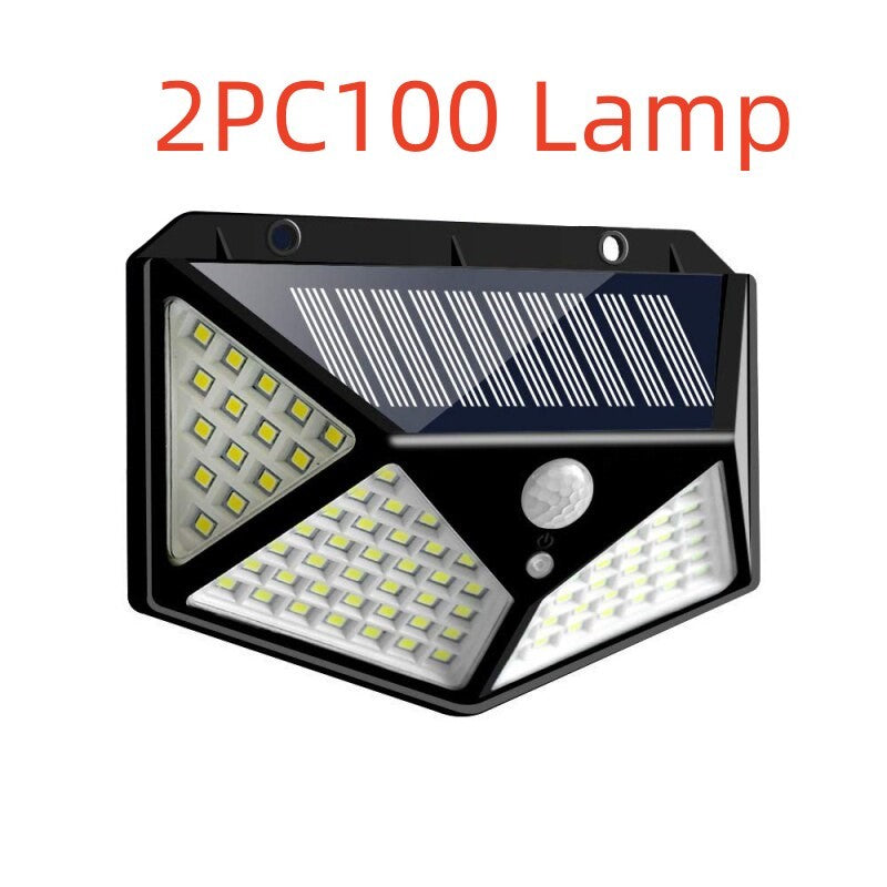Applique murale solaire 100 LED