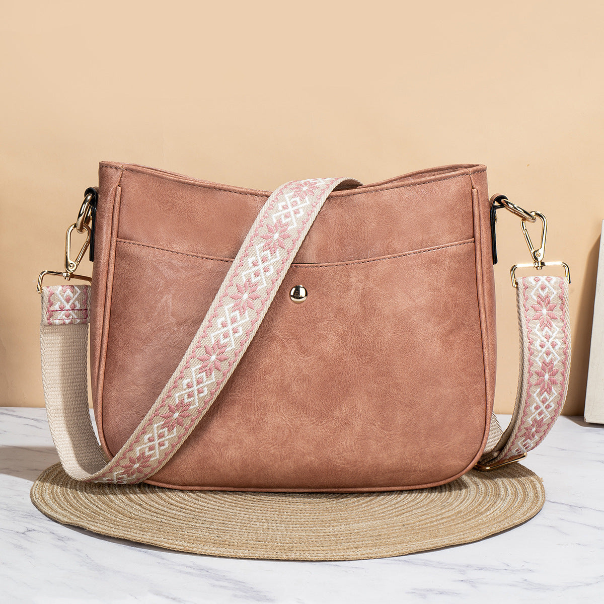 Sac à bandoulière simple mode pour femmes