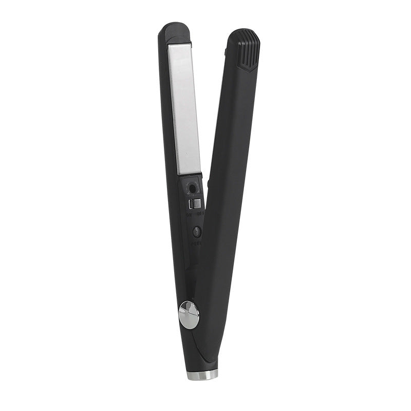 Fer à friser et lisseur de cheveux à interface USB, utilisation double.