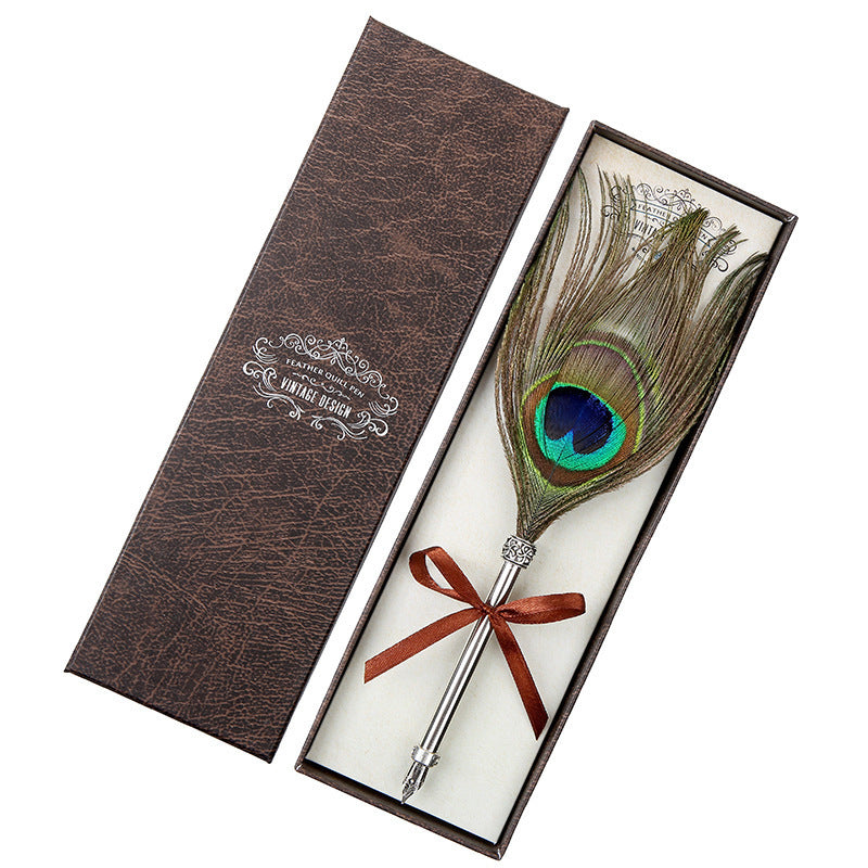 Coffret cadeau stylo plume rétro européen