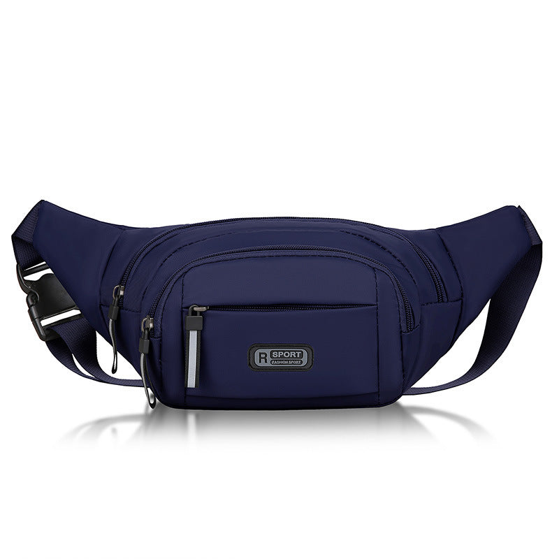 Sac à bandoulière multifonctionnel pour hommes, résistant à l'usure et étanche.
