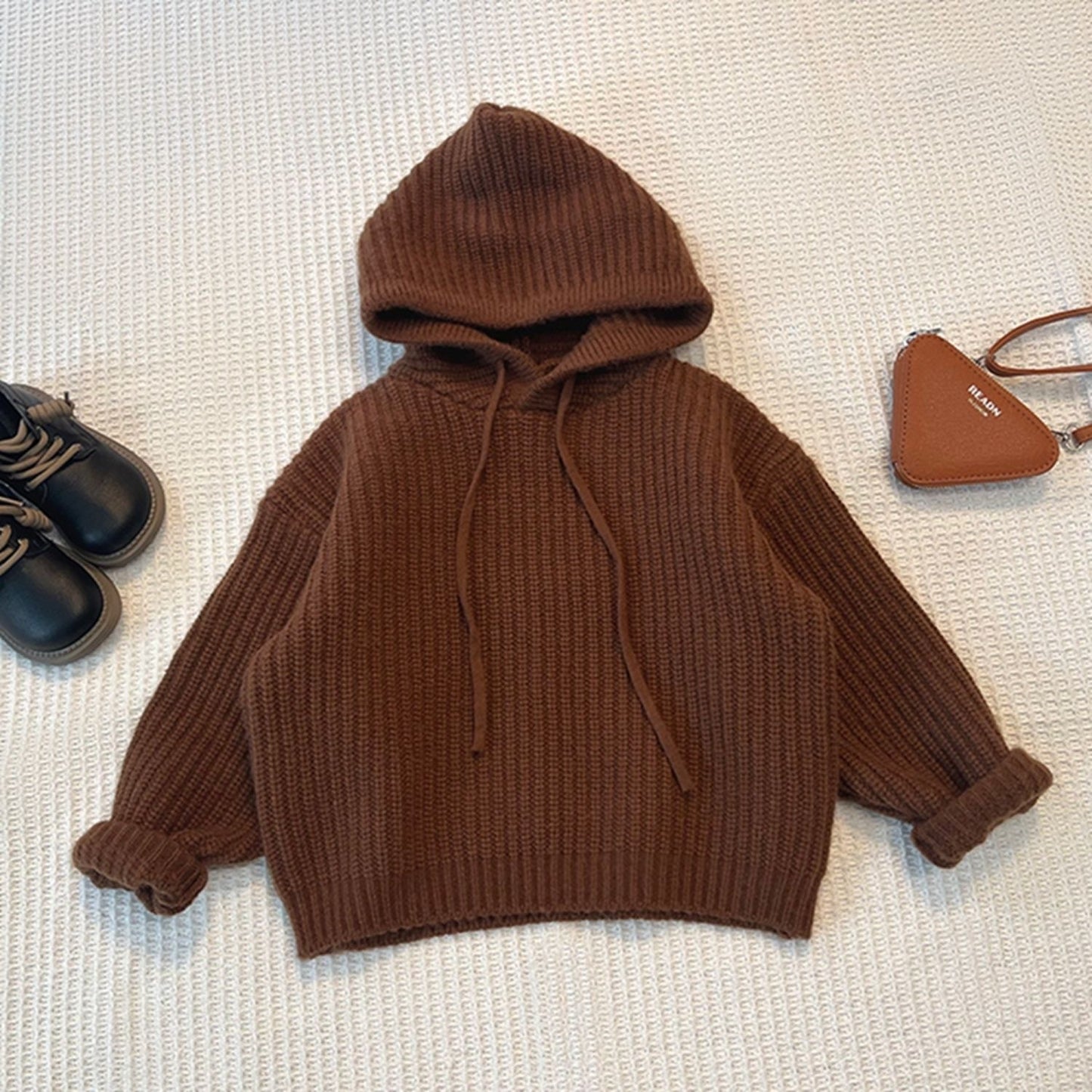 Sweat à capuche Retro Mori Style pour enfants automne